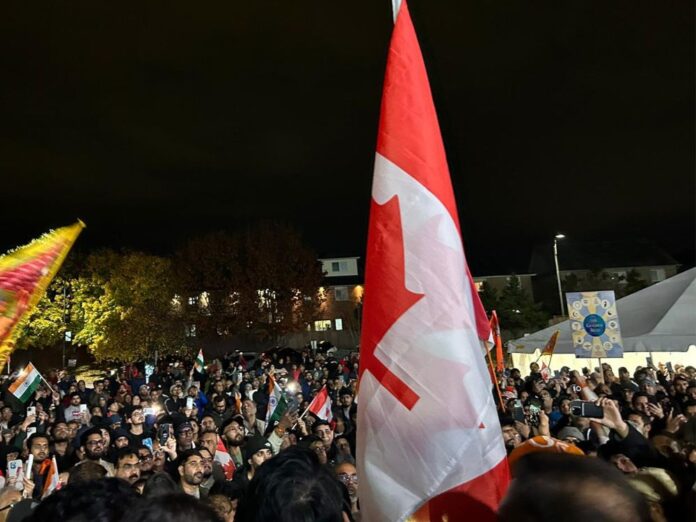 Brampton: Thousands take out solidarity rally against attacks on Hindu temples in Canada