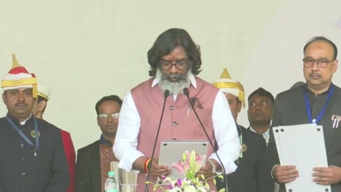 Hemant Soren Sworn In As Jharkhand Chief Minister For A Historic Second Term