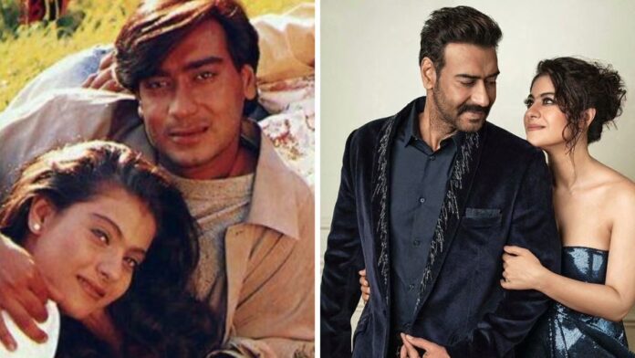 Isqh: Ajay Devgn celebrates 27 years of the romantic-comedy with a special post for Kajol; fans call them 