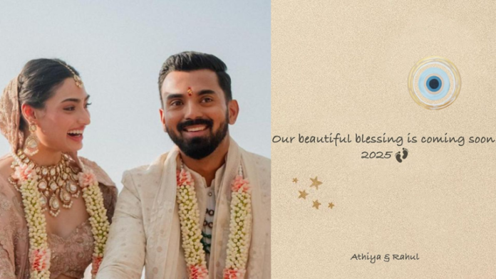 KL Rahul, Athiya Shetty to become parents soon, announce pregnancy with a cute post