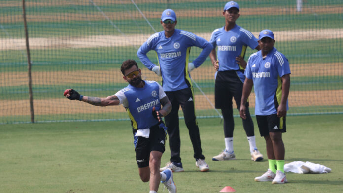 Major Team India Players Start Practice Session Ahead Of 1st Perth Test Against Australia