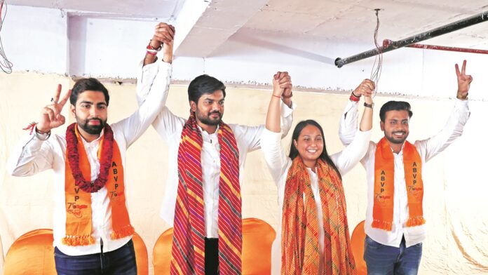 NSUI Ends 7-Year Drought, Wins DUSU President Post