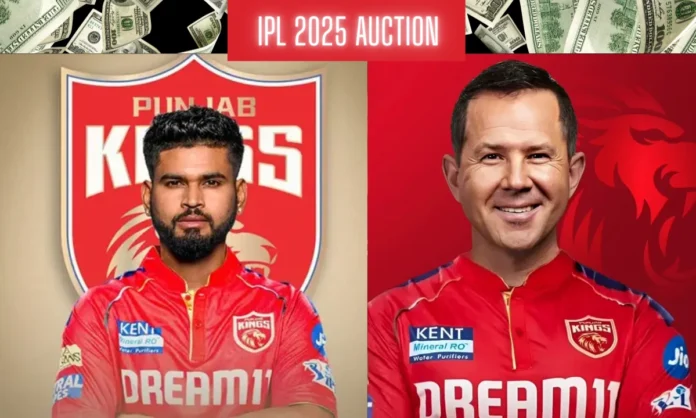 Punjab Kings Assemble Strong Squad at IPL 2025 Auction Under Ricky Ponting