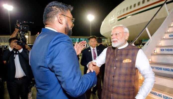 PM Modi Calls His Guyana Visit 