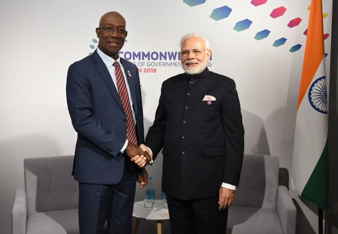 PM Modi Holds Bilateral Talks With Trinidad And Tobago PM Keith Rowley