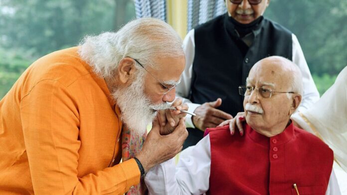 PM Modi extends birthday greetings to veteran BJP leader Lal Krishna Advani