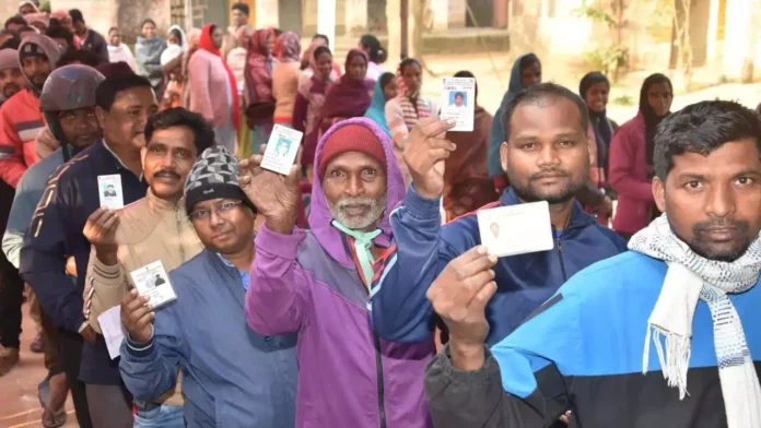 Jharkhand Sees 67.74 Pc Polling In Assembly Election