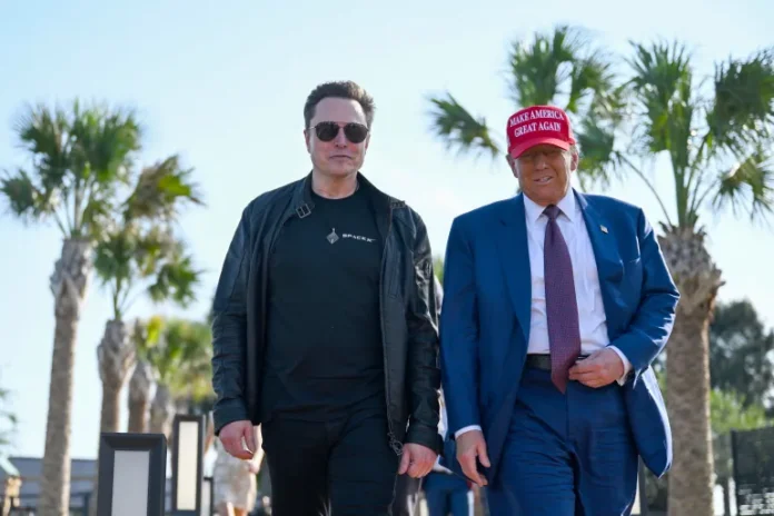 Trump Attends Launch Of Elon Musk Owned SpaceX’s Starship