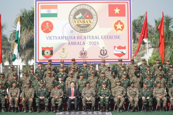 VINBAX 2024: Vietnam-India bilateral army exercise concludes at Kaushalya Dam