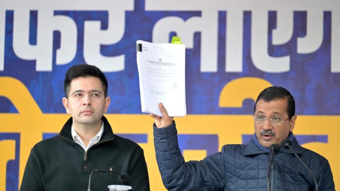 Kejriwal Warns Of “Rollback In Progress” If BJP Wins Delhi Assembly Elections Amid Poster Row