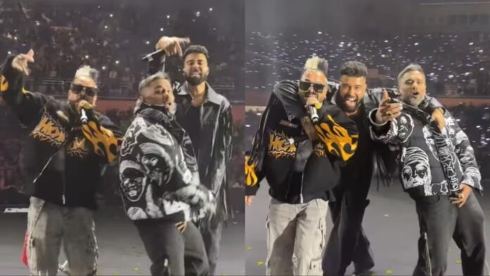 AP Dhillon Stuns Fans As Honey Singh And Jazzy B Join Him On Stage At 'The Brownprint Tour' Concert In Delhi