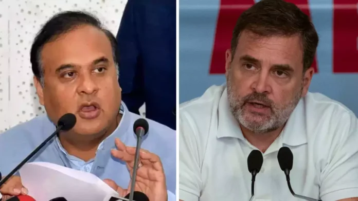 Assam CM Sarma Slams Rahul Gandhi, Accuses Congress Of Promoting Chaos