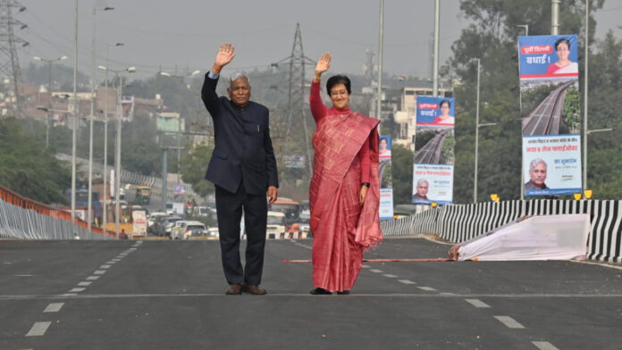 CM Atishi Inaugurates Anand Vihar-Apsara Border Flyover, Addresses Traffic Relief And Welfare Scheme Controversy