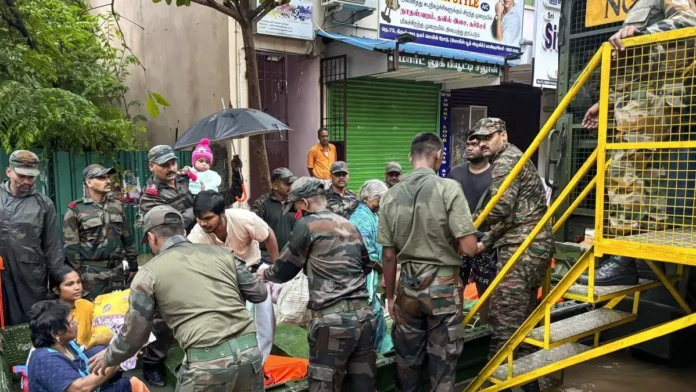 Cyclone Fengal: Efforts continue to rescue people stranded in flooded areas in Puducherry