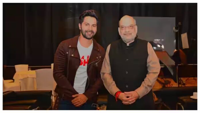 Inke Saamne Toh Hum Sab 'Baby' Hai,’ Says Varun Dhawan On Meeting Union Home Minister Amit Shah