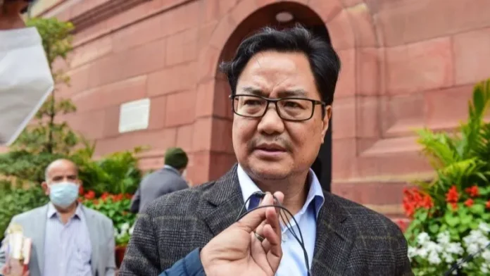 Kiren Rijiju Condemns INDIA Bloc's No-Confidence Motion Against RS Chairman, Calls It 'Disrespect Of Chair's Dignity'