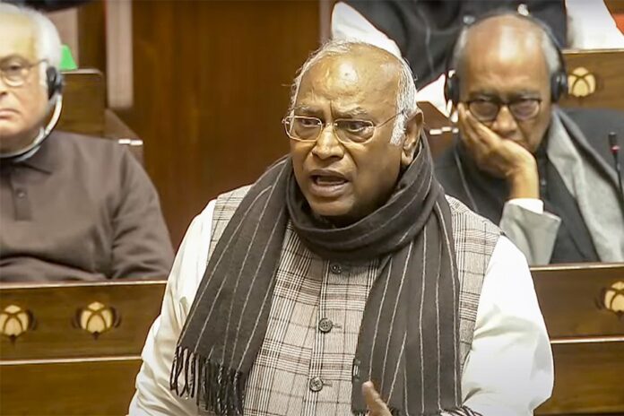 Mallikarjun Kharge Criticizes Amit Shah’s Remarks In Parliament