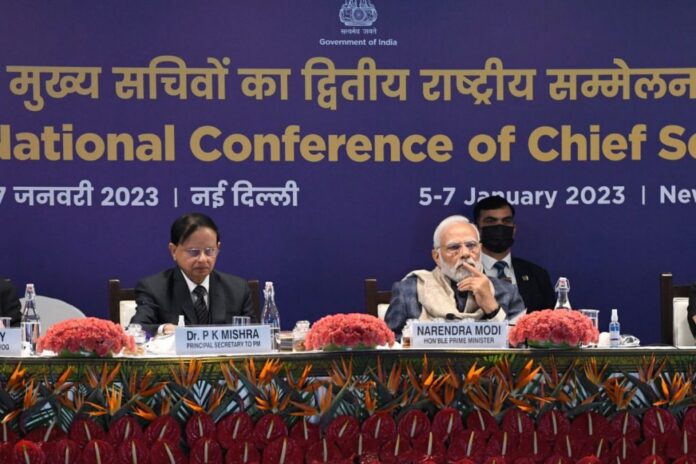 PM Modi To Lead National Conference Of Chief Secretaries Today