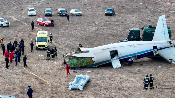 Passenger Plane Crash Near Aktau Leaves Four Dead, 29 Hospitalized