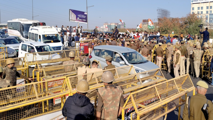 Rahul Gandhi Slams Police Blockade Of Sambhal Visit, Calls It Against Rights Of LoP