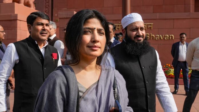 We Are Neither With 'Soros Issue' Nor With 'Adani Issue': SP's Dimple Yadav