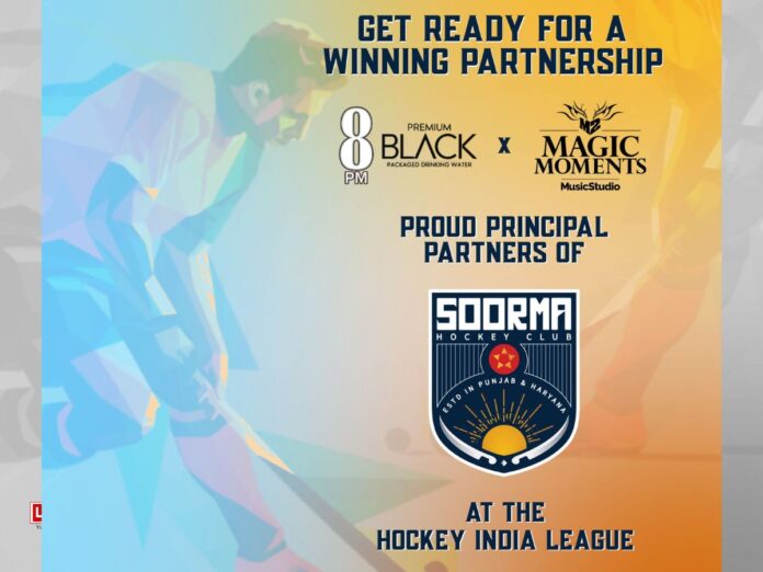 Soorma Hockey Club Welcomes 8PM Premium Black and Magic Moments as the Principal Partners