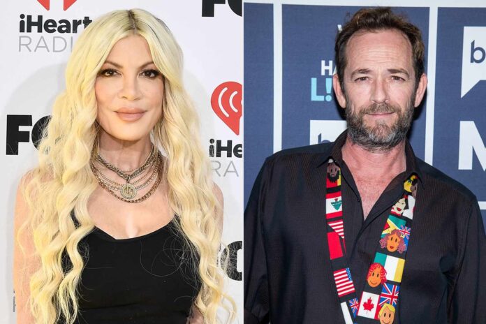 Tori Spelling Reveals She Didn't Speak To Luke Perry For Months After Argument With Her Ex-Boyfriend