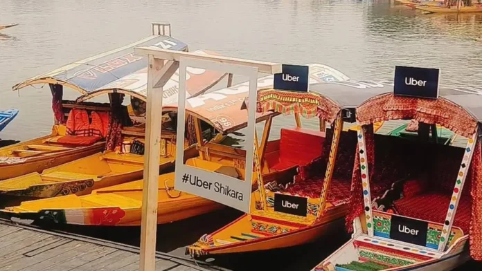 Uber Launches Shikara Services on Srinagar's Dal Lake, Revolutionizing Tourism