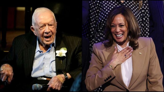 Vice President Kamala Harris Honors The Legacy Of Former President Jimmy Carter