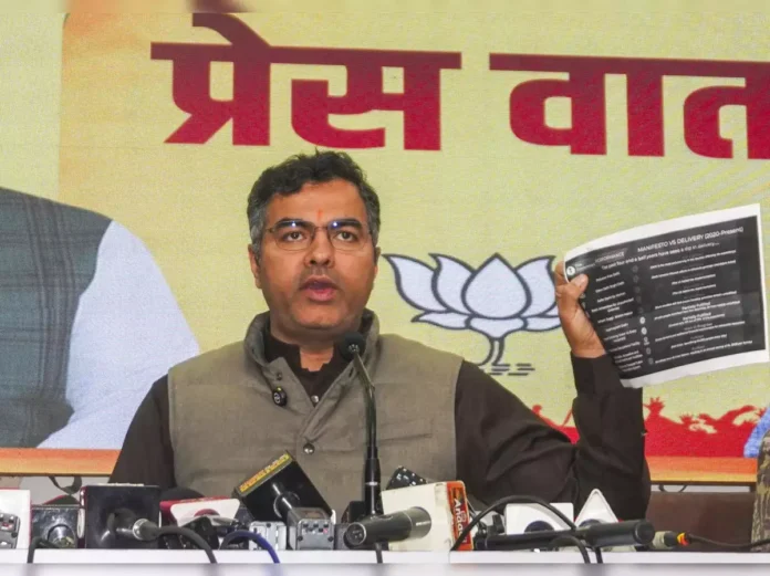 BJP's Parvesh Verma Accuses Arvind Kejriwal Of 