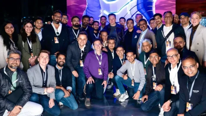 Elon Musk Hosts Exclusive Delegation of Indian Business Leaders at SpaceX's Starbase Facility