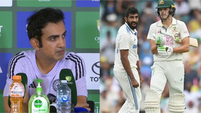 Gautam Gambhir Hits Out At Sam Konstas For Verbal Altercation With Bumrah, Rejects McDonald's 