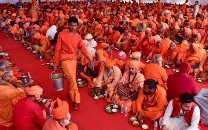 High-Tech Kitchen Feeds Over 1 Lakh Devotees Daily At Maha Kumbh In Prayagraj