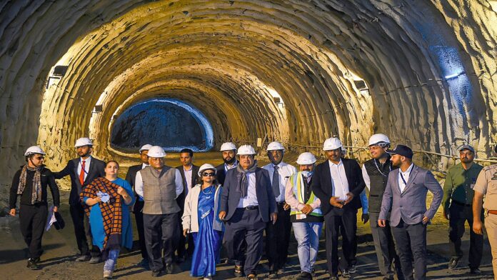 Nitin Gadkari Lauds Z-Morh Tunnel As A 'Marvel Of Engineering'