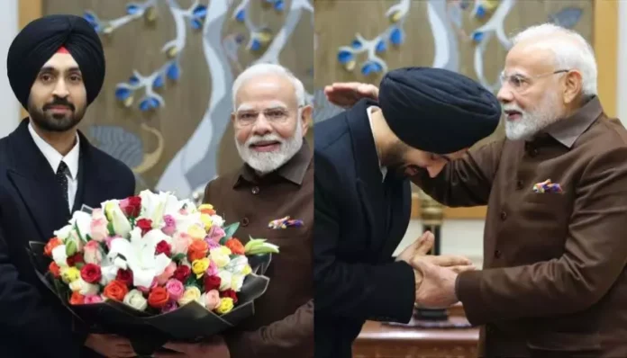 PM Modi Meets Diljit Dosanjh, Hails Him As A 'Combination Of Talent And Tradition'