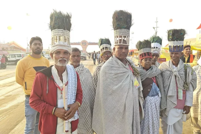 Ramnami Devotees From Chhattisgarh Grace Mahakumbh With Unique Tradition Of Devotion