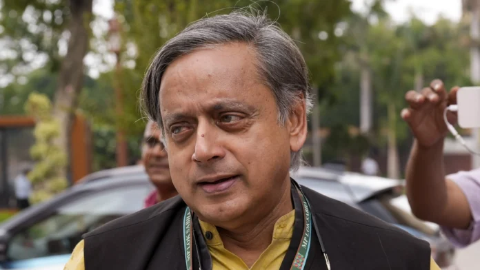 Shashi Tharoor Calls BJP Leader Bidhuri’s Remarks On Priyanka Gandhi “Petty”