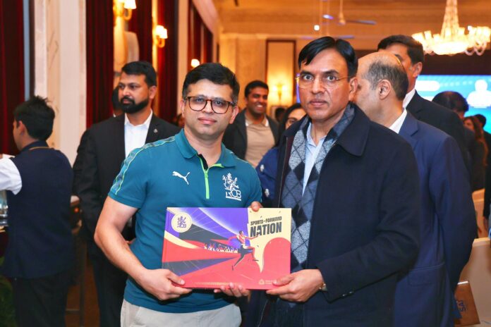 RCB Presents 'Sports-Forward Nation' Report To Union Minister Mansukh Mandaviya