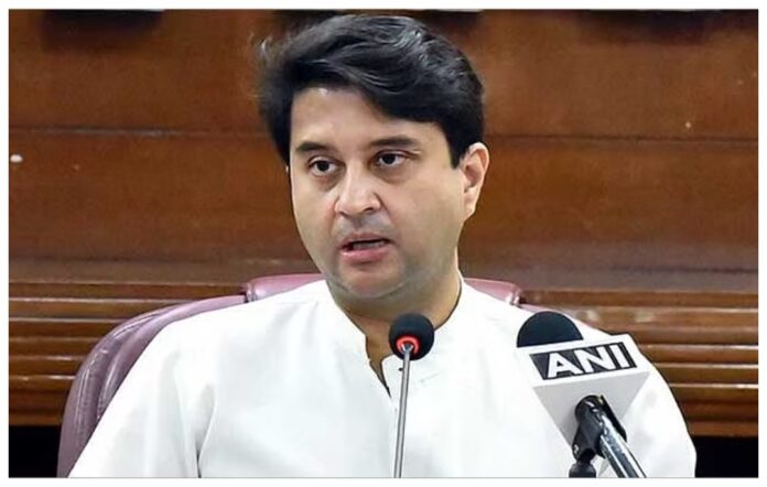 Union Minister Jyotiraditya Scindia Releases Special Postcard Marking 75 Years Of Indian Republic And Constitution