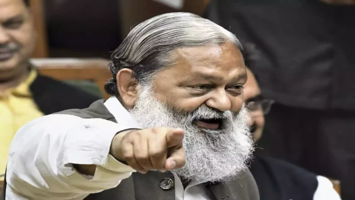 Haryana Minister Anil Vij Confident Of BJP Victory In Delhi Assembly Elections; AAP Responds