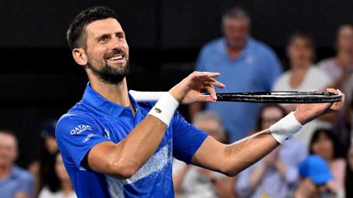 Novak Djokovic Secures Round One Win At Australian Open Under New Coach Andy Murray