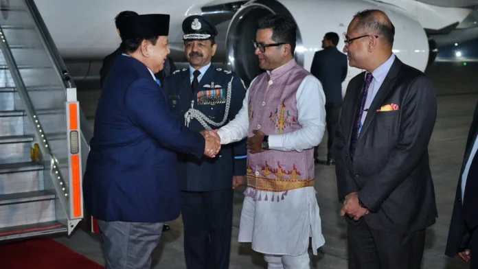 Indonesia's President Prabowo Subianto Welcomed In India Ahead Of Republic Day Celebrations