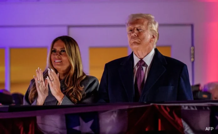 Donald Trump Celebrates Eve Of Inauguration As 47th US President At Candlelight Dinner