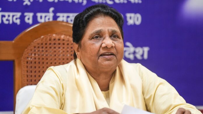 Mayawati Accuses Congress Of Acting as BJP's 
