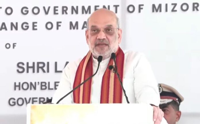 Amit Shah Attends Assam Rifles HQ Relocation In Mizoram, Calls It A Historic Milestone