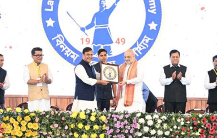Assam CM Praises Amit Shah As Lachit Barphukan Police Academy Inaugurated