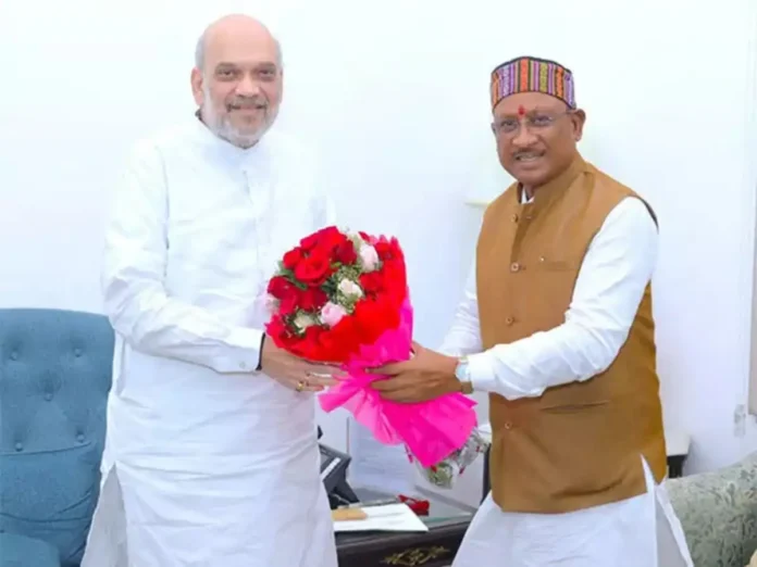 Amit Shah To Meet Chhattisgarh CM Vishnu Deo Sai Today Over Criminal Law Implementation, Naxal Strategy & Bastar Development