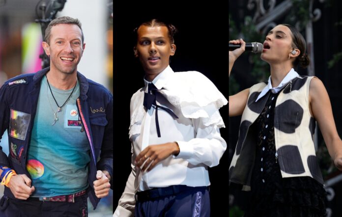 Coldplay, Stromae, Pomme, Ma Meilleure Ennemie, Arcane Season 2, League of Legends, Netflix Arcane, Elyanna, Riot Games, Arcane Soundtrack, Spotify Streams, Imagine Dragons, Enemy, Music Collaboration, Animated Series Soundtrack, Tom Morello, King Princess, Stray Kids