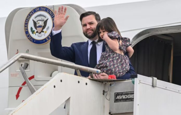 US Vice President JD Vance Arrives In India, Set To Visit Akshardham Temple With family