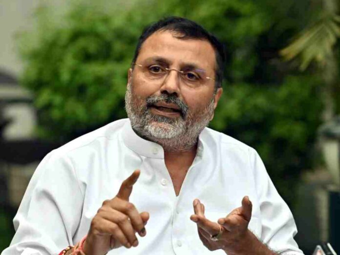 “Blatant Contempt of Court”: Congress, JMM, AIMIM Slam BJP MP Nishikant Dubey Over Remarks on Judiciary